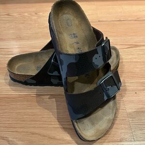 Birkenstock Men Camo Sandals SZ 7.5